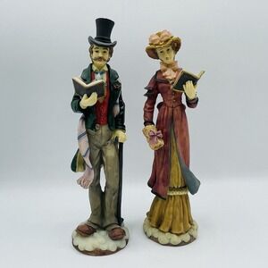 Pair Of Victorian Carolers from the‎ Santa's Workbench Collection